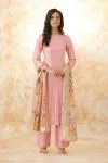 Flamingo Pink Palazzo Suit