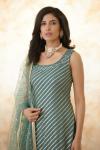Sage Green Georegette Sharara Suit