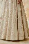 Ivory Net Lehenga