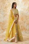 Sublime Yellow Silk Lehenga