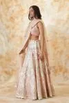 Warm Ivory Silk Lehenga