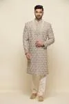 Urban Embroidered Silk Sherwani
