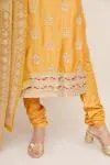 Mustard Silk Suit