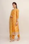 Mustard Silk Suit