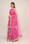 Hot Pink Sharara Suit