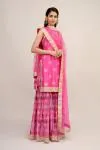 Hot Pink Sharara Suit