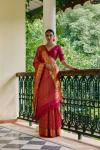 Love Red Kanjivaram Silk Saree
