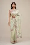 Sage Green Silk Saree