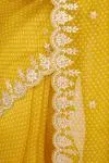 Pastel Yellow Oganza Saree