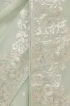 Sublime Green Organza Saree