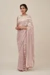 Old Rose Georegette Saree