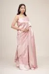 Rose Pink Kanjivaram Silk Saree