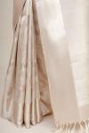 Abalone Grey Silk Saree