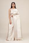 Abalone Grey Silk Saree