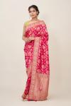 Magenta Silk Saree