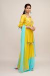 Butter Yellow Sharara Suit