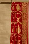 Red Pure Zari Silk Saree