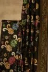 Ash Black Pure Zari Silk Saree