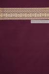 Wine Zari Booti Banarasi Silk Saree