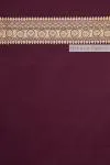 Wine Zari Booti Banarasi Silk Saree
