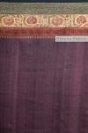 Teal Green Banarasi tussar Silk Saree