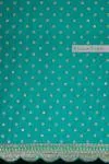 Embellished Teal Banarasi Silk Saree