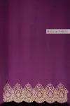Imperial Mauve Tussar Silk Saree