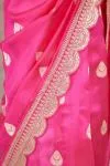 Rani Pink Banarasi Saree