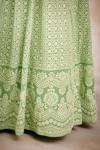 Lily Green Chikankari Lehenga