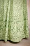 Lily Green Chikankari Lehenga