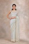 Fantasy Green Organza Saree