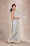 Fantasy Green Organza Saree