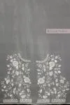 Pearl White Organza Saree