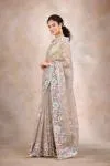 Grey Haze Organza Saree