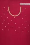 Fuchsia Pink Georgette Saree