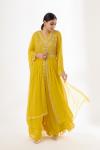 Sunshine Yellow Sharara Suit