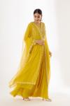 Sunshine Yellow Sharara Suit