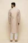 Ivory Silk Kurta Set