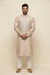 Ivory Silk Kurta Set