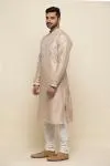 Ivory Silk Kurta Set