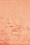 Salmon Pink Banarasi Silk Saree
