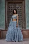 Powder Blue Lehenga