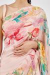Coral Printed Georgette Saree