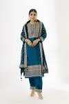 Peacock Blue Suit Set