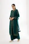 Pine Green Kurta Palazzo