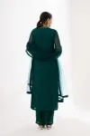 Pine Green Kurta Palazzo