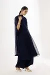 Deep Prussian Blue Kurta Palazzo