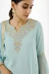 Sea Green Sharara Suit