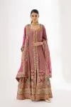 Dull Rose Anarkali