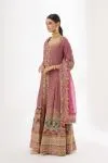 Dull Rose Anarkali